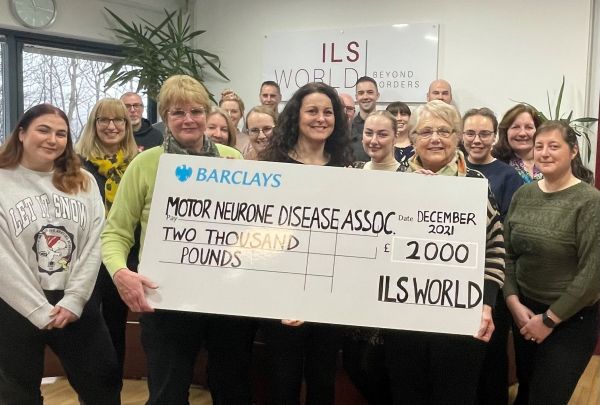 ILS World support IOM Motor Neurone Disease Association